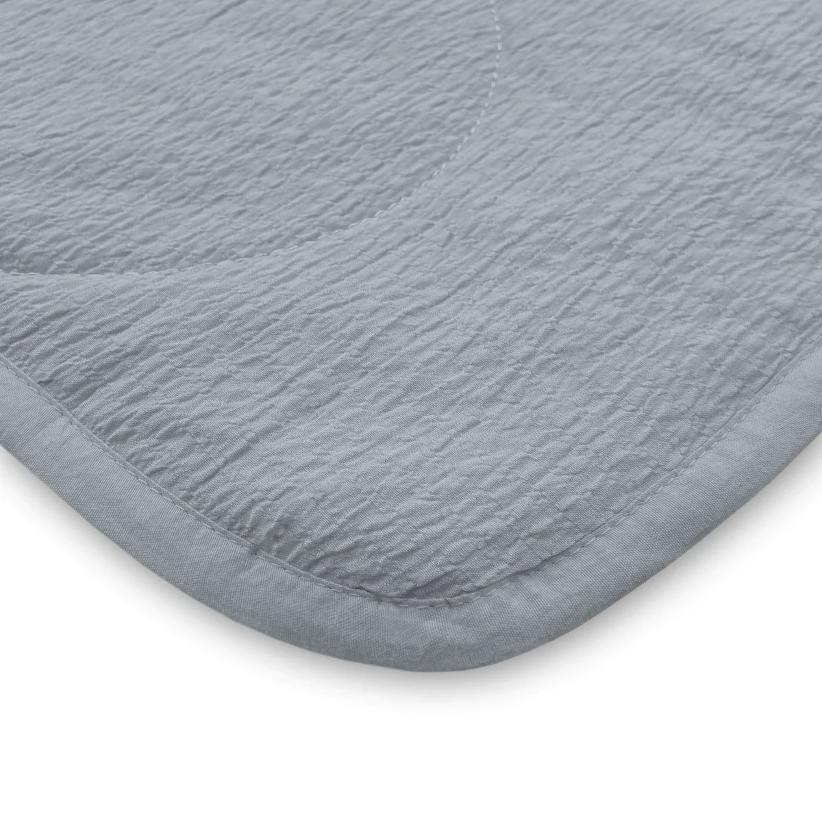 Couette d'été spéciale Zelesta en seersucker - Bleu nacré