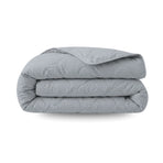 Couette d'été spéciale Zelesta en seersucker - Bleu nacré