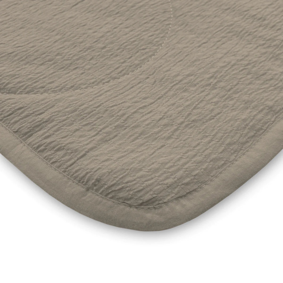 Couette d'été spéciale Zelesta en seersucker - Gris chaud