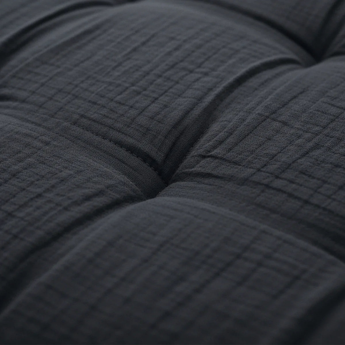 Couette en mousseline de coton spéciale Zelesta Teddy - Anthracite