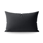 Zelesta Housse d'oreiller en mousseline de coton Special Teddy Lot de 2 - Anthracite