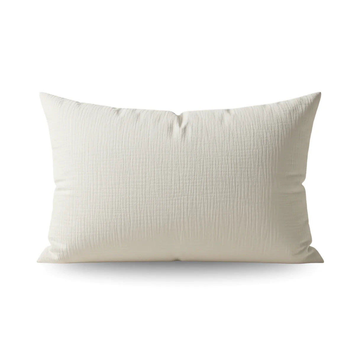 Zelesta Housse de Coussin Spéciale Teddy en Coton Mousseline Lot de 2 - Beige