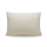 Ensemble de 2 taies d'oreiller Zelesta Special Teddy Check - Crème