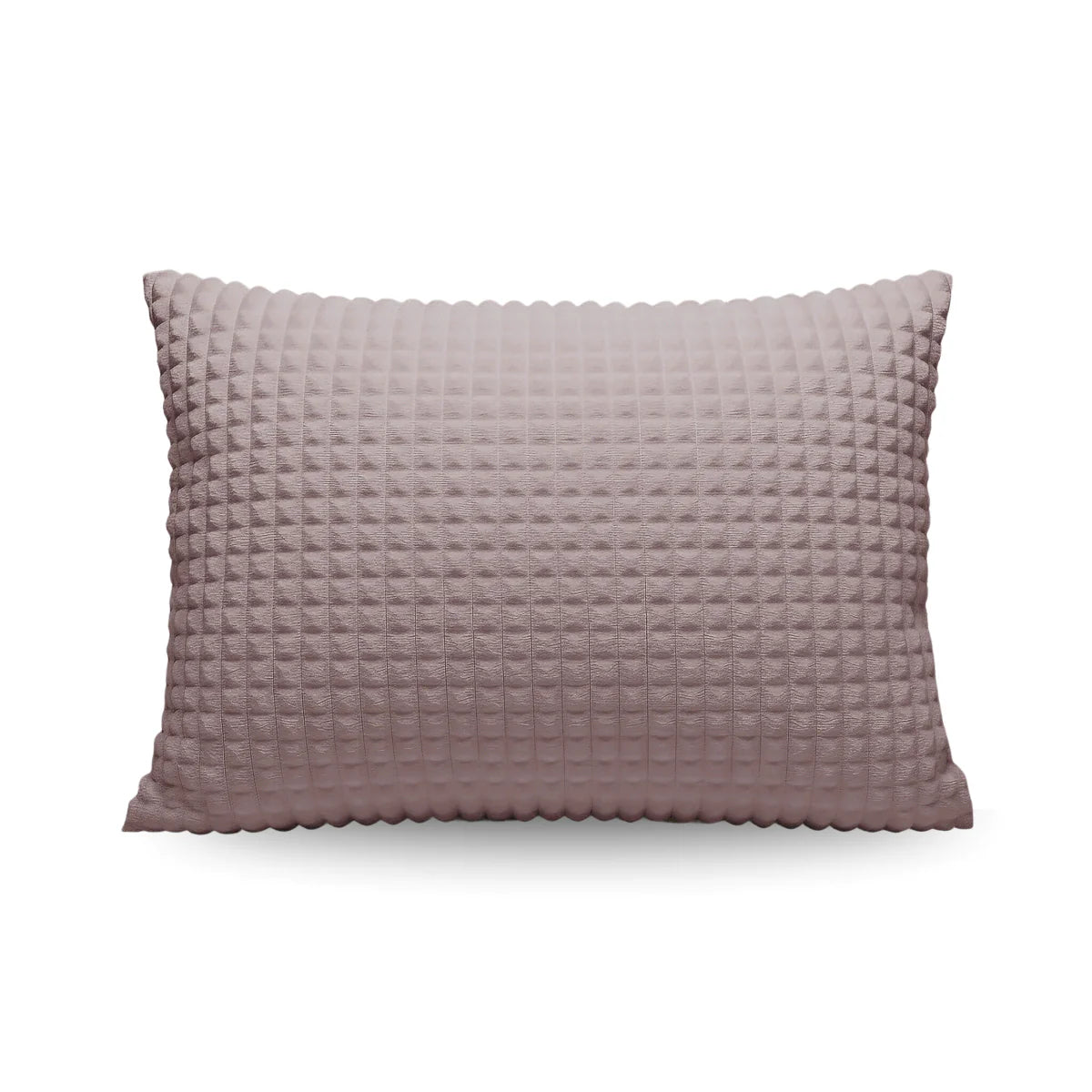 Ensemble de 2 taies d'oreiller Zelesta Special Teddy Check - Vieux rose