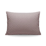 Ensemble de 2 taies d'oreiller Zelesta Special Teddy Check - Vieux rose