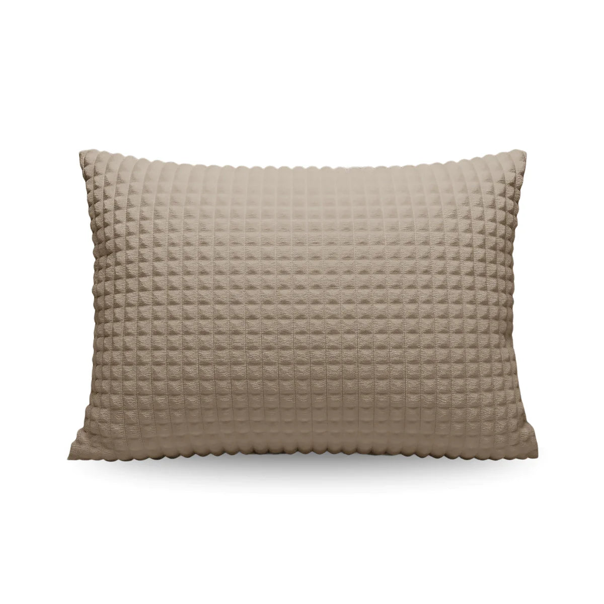 Ensemble de 2 taies d'oreiller Zelesta Special Teddy Check - Taupe