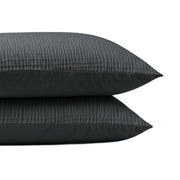 Ensemble de 2 taies d'oreiller Zelesta Special Velvet Chic - Anthracite