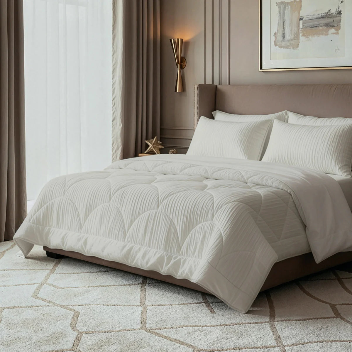 Couette Zelesta Special Velvet Chic - Beige