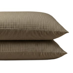 Ensemble de 2 taies d'oreiller Zelesta Special Velvet Chic - Taupe