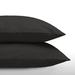 Ensemble de 2 taies d'oreiller Zelesta Everyday Uni - Noir