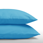 Ensemble de 2 taies d'oreiller Zelesta Everyday Uni - Bleu Aqua