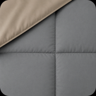 Anthracite et Taupe