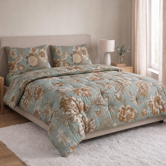 Zelesta Comfort Design Kissenbezug-Set von 2 - Botanic Chic