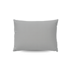 Housse de coussin Zelesta Pure Uni Cotton Lot de 2 - Gris Matinal