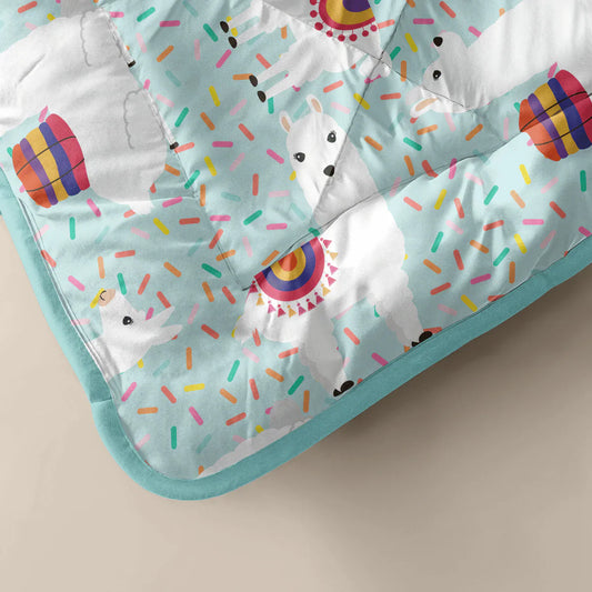 Zelesta Comfort Kids Bettdecke - Party Lama
