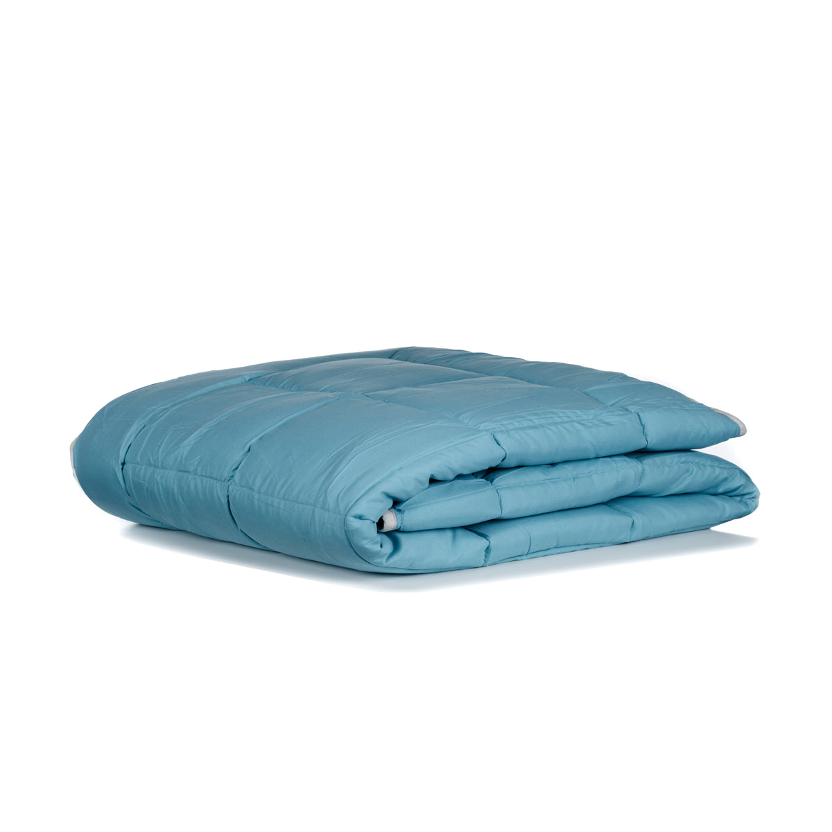 Zelesta Everyday Duo Couette d'été - Gris clair et Vert mer