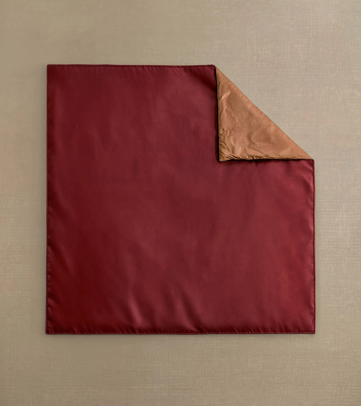Zelesta Pure Duo Seamless Cotton Duvet - Brown & Red